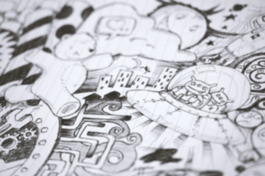 Pencil art sketch