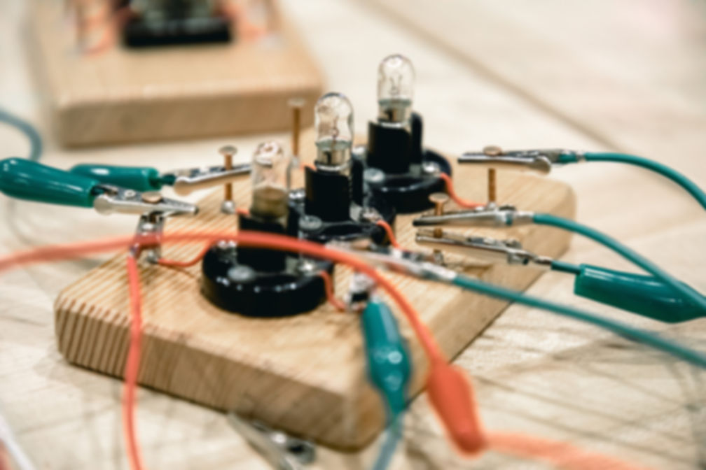 Electrical circuit with light diodes