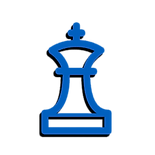Logo of a king chess piece