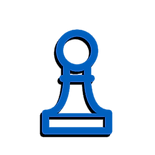 Logo of a pawn chess piece